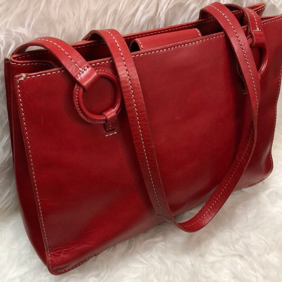 Fossil Bags Fossil Leather Shoulder Tote Bag Poshmark